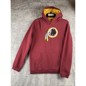 Washington Redskins | NFL Team Apparel Pullover Youth Hoodie | Red (Sz: L)